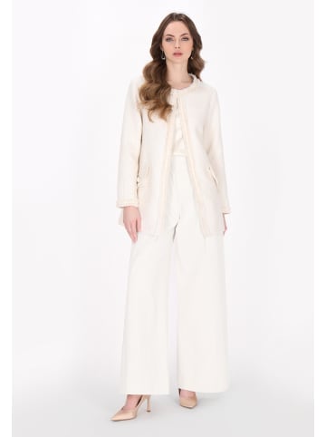 DreiMaster Women Coat in offwhite