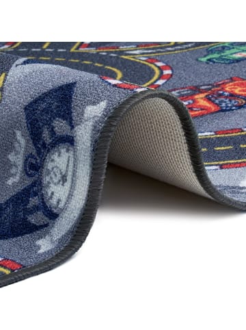 Hanse Home Straßen Spielteppich grau/bunt