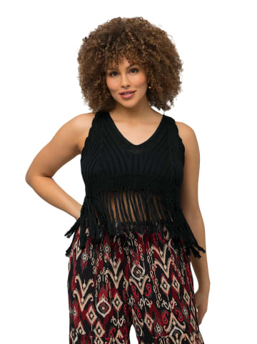 Ulla Popken Pullover in schwarz