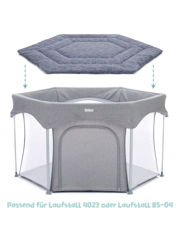 fillikid Laufstalleinlage 6-eckig Exclusiv in Dino Blau