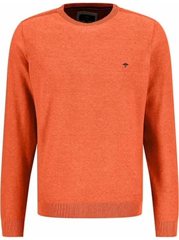 FYNCH-HATTON Rundhalspullover für Herren in orange