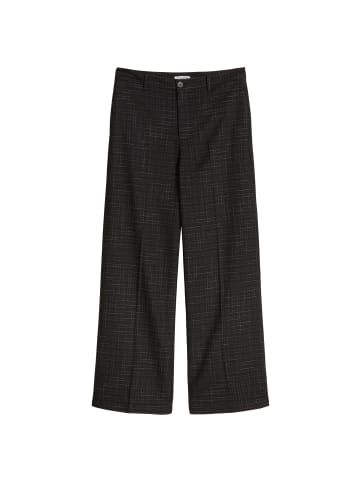 Marc O'Polo DENIM Karierte Tailored Pants in Schwarz