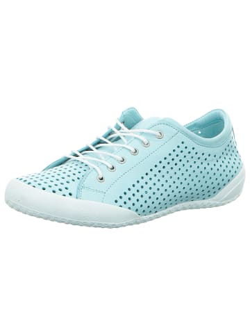 Andrea Conti Sportlicher Schnürschuh in blau