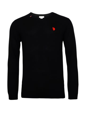 U.S. Polo Assn. Strickpullover in schwarz