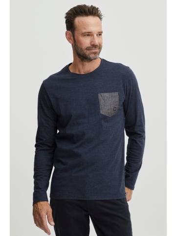 FQ1924 Langarmshirt in blau