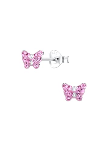 Alexander York Ohrringe, Ohrstecker SCHMETTERLING in 925 Sterling Silber, 2-tlg.