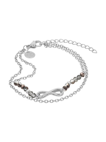 Tom Tailor Armband Edelstahl in schwarz