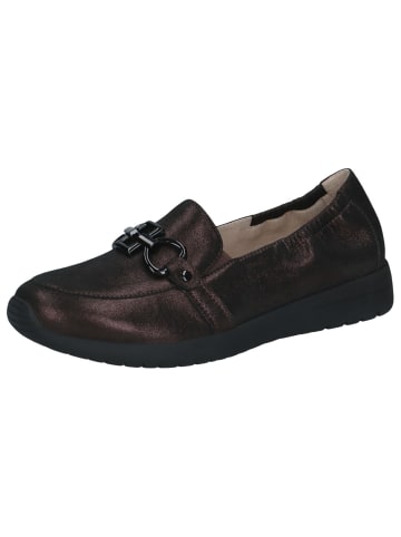 Caprice Slipper in MAHOGANY MET