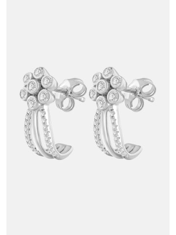 Diamant Exquis Ohrringe aus 585 Weißgold mit Diamant