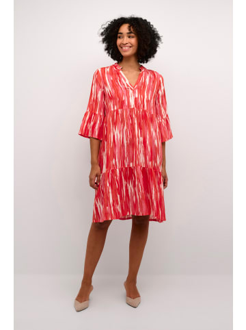 Kaffe Kleid KAarina in Pink Abstract Print