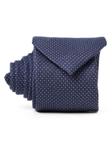 Andrew James Krawatte in marine grau - 0002