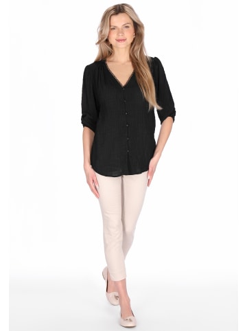 Usha Women Blouse in black