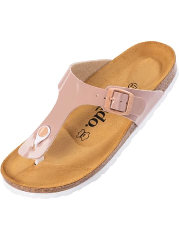 palado Zehentrenner in Lack Rosa