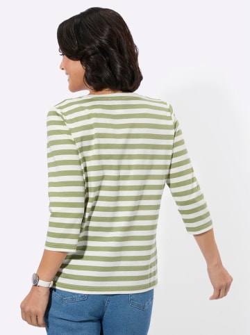 WITT WEIDEN Druck-Shirt in schilf-moos-bedruckt