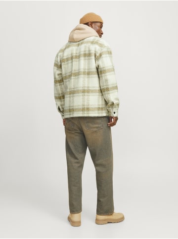 Jack & Jones Overshirt in Antique White