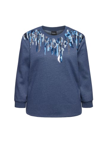 Ulla Popken Sweatshirt in tintenblau