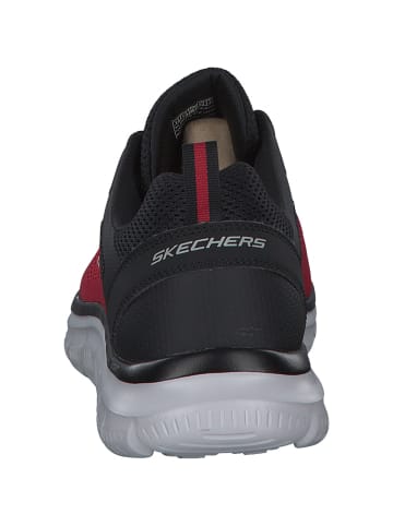 Skechers Klassische- & Business Schuhe in Red Black Trim