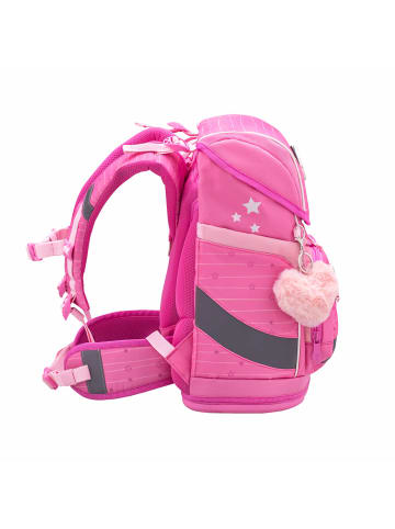 Belmil Rucksack Smarty Plus Premium Schulranzen Set 5-teile Candy Federtasche 7 Jahre