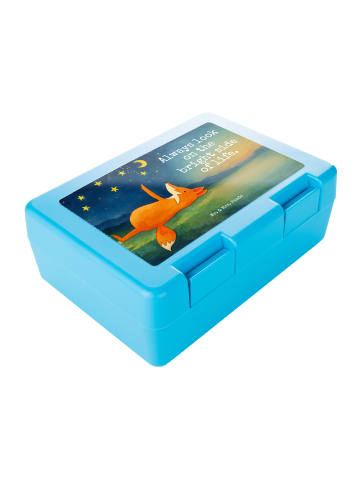 Mr. & Mrs. Panda Snackbox Fuchs Sterne Design mit Spruch in Weiß