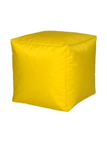 Linke Licardo Sitzwürfel Nylon gelb 40/40/40 cm in Gelb