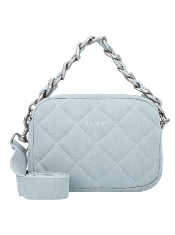 Replay Handtasche 24 cm in lt denim