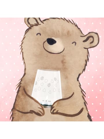 Mr. & Mrs. Panda Laterne Marienkäfer Design ohne Spruch in Weiß