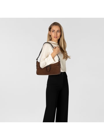 LIEBESKIND BERLIN Ren Schultertasche Leder 30 cm in safari