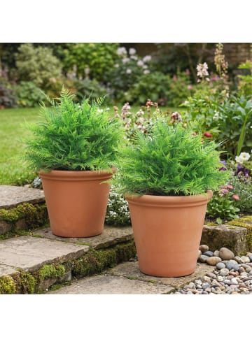 HOMCOM Kunstpflanze-40L x 40B x 60H cm-Grün