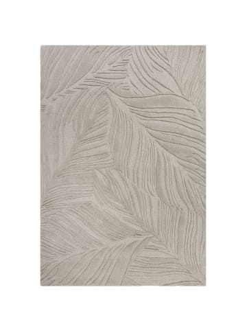 KADIMA DESIGN Handgetufteter Teppich aus 100% Wolle in beruhigenden Farben in Grau