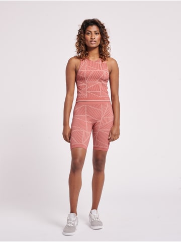 Hummel Tight Kurze Hose Hmlmt Energy Multisport Damen in WITHERED ROSE/ROSE TAN MELANGE
