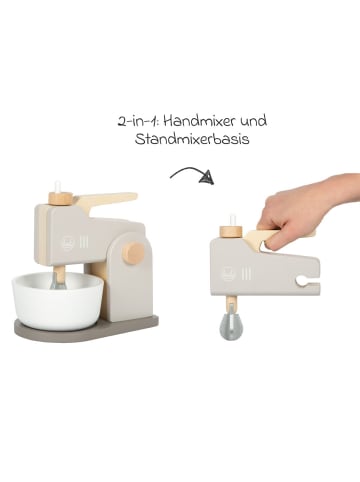 small foot 2in1 Mixer-Set mit Hand- und Standmixer in gray