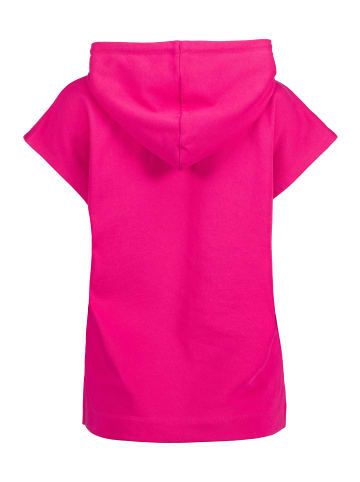 Gina Laura Hoodie-Shirt in orientpink