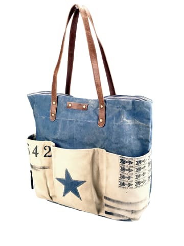 collezione alessandro Schultertasche " Lilane " in blau