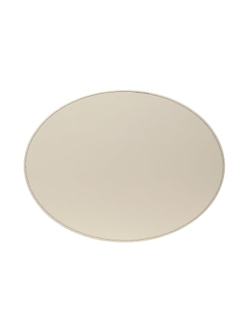 FREEFORM Platzset DUO, Oval, Olivegrün/Elfenbein