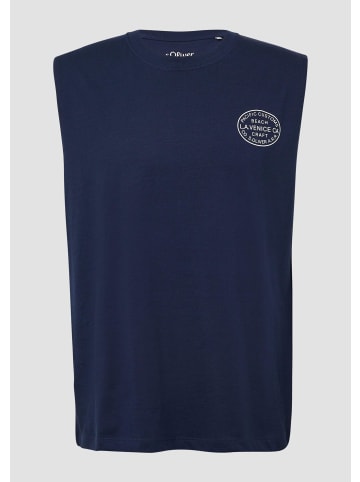 s.Oliver T-Shirt in 58D1_tiefblau