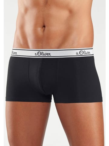 S. Oliver Boxershorts in schwarz