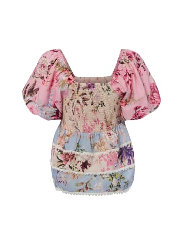 Y.A.S Bluse YASMessa in rosa hellblau - 0001