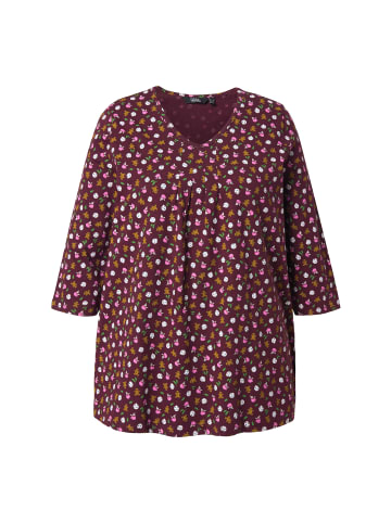 Ulla Popken Shirt in pflaume