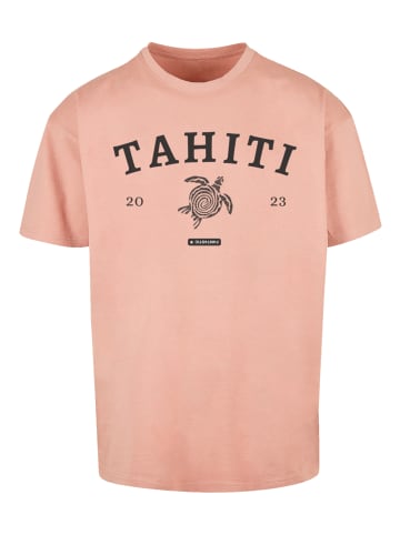 F4NT4STIC Heavy Oversize T-Shirt Tahiti in amber