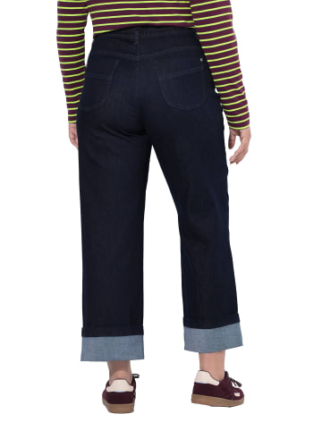 LAURASØN Jeans in dark blue denim