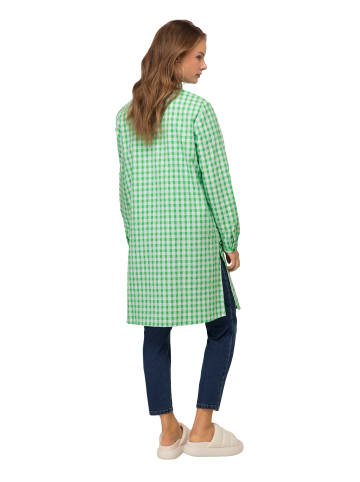 LAURASØN Midikleid in erbsengrün