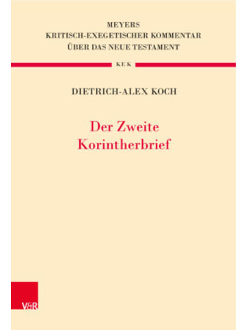 Vandenhoeck & Ruprecht Buch - Der Zweite Korintherbrief