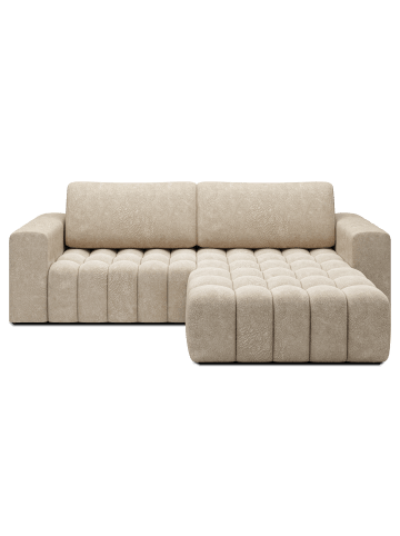 MF Design Bonita Recamiere Rechts in Beige -  (L) 175 x (B) 250 x (H) 92 cm