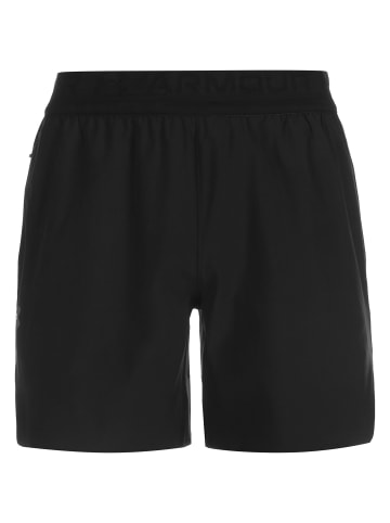 Under Armour Trainingsshorts Peak Woven in schwarz / grau