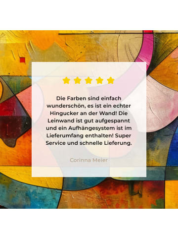 MuchoWow Leinwand bilder Geometrie (BxH)