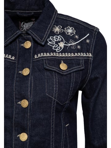 Queen Kerosin Queen Kerosin Western Jeansjacke in Denim