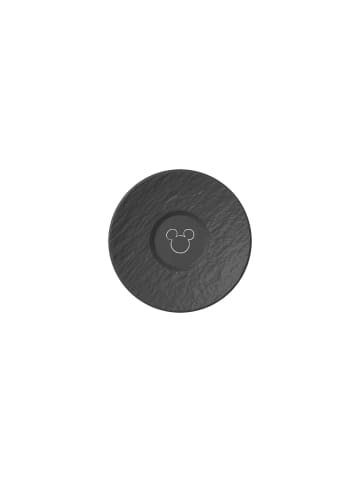 Villeroy & Boch 6er Set Espresso-Untertassen Manufacture-Rock Mickey Mouse ø 12,1 cm in schwarz