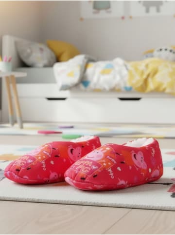 Peppa Pig Paw Patrol Ballerinas ABS Winter Hausschuhe gefüttert in pink