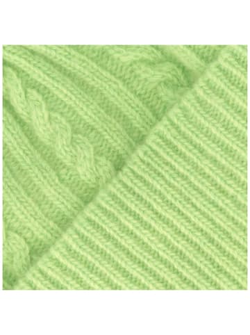 BREITER Strickmütze in grün
