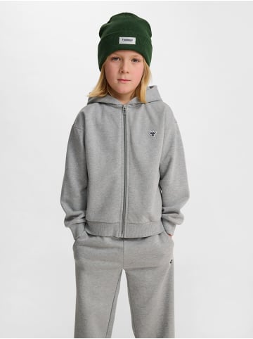 Hummel Reißverschluss Kapuzenpullover Hmljr Loose Kinder in GREY MELANGE
